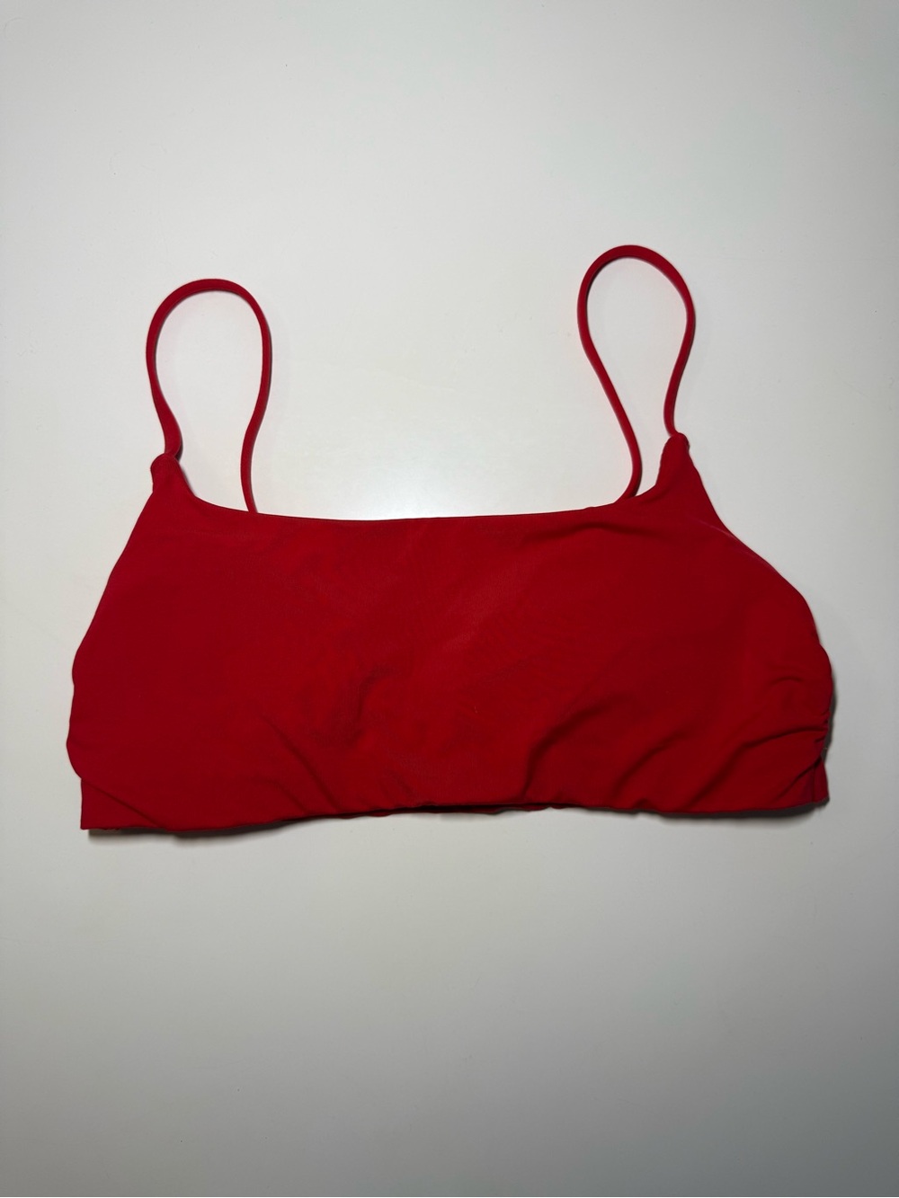 Athleta Red Bikini Top
